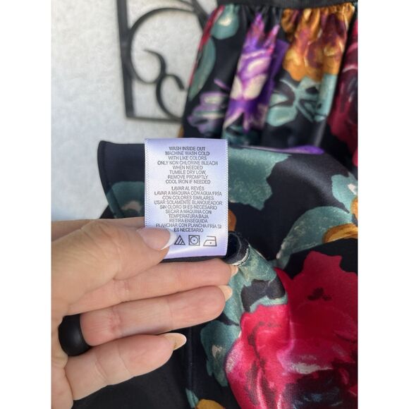 Sam Edelman Russian Romance Fit & Flare Floral Print Dress - Size 6 - Multic - Picture 7 of 7